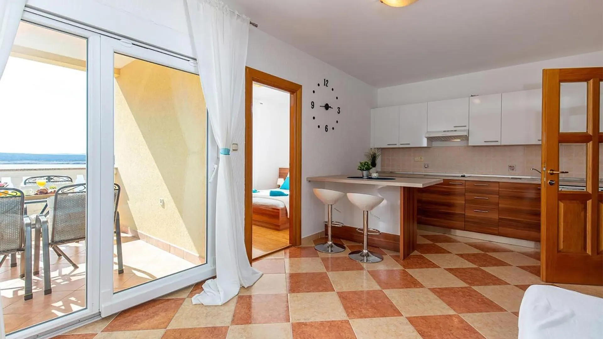 Amazing Apartment In Dramalj With House Sea View